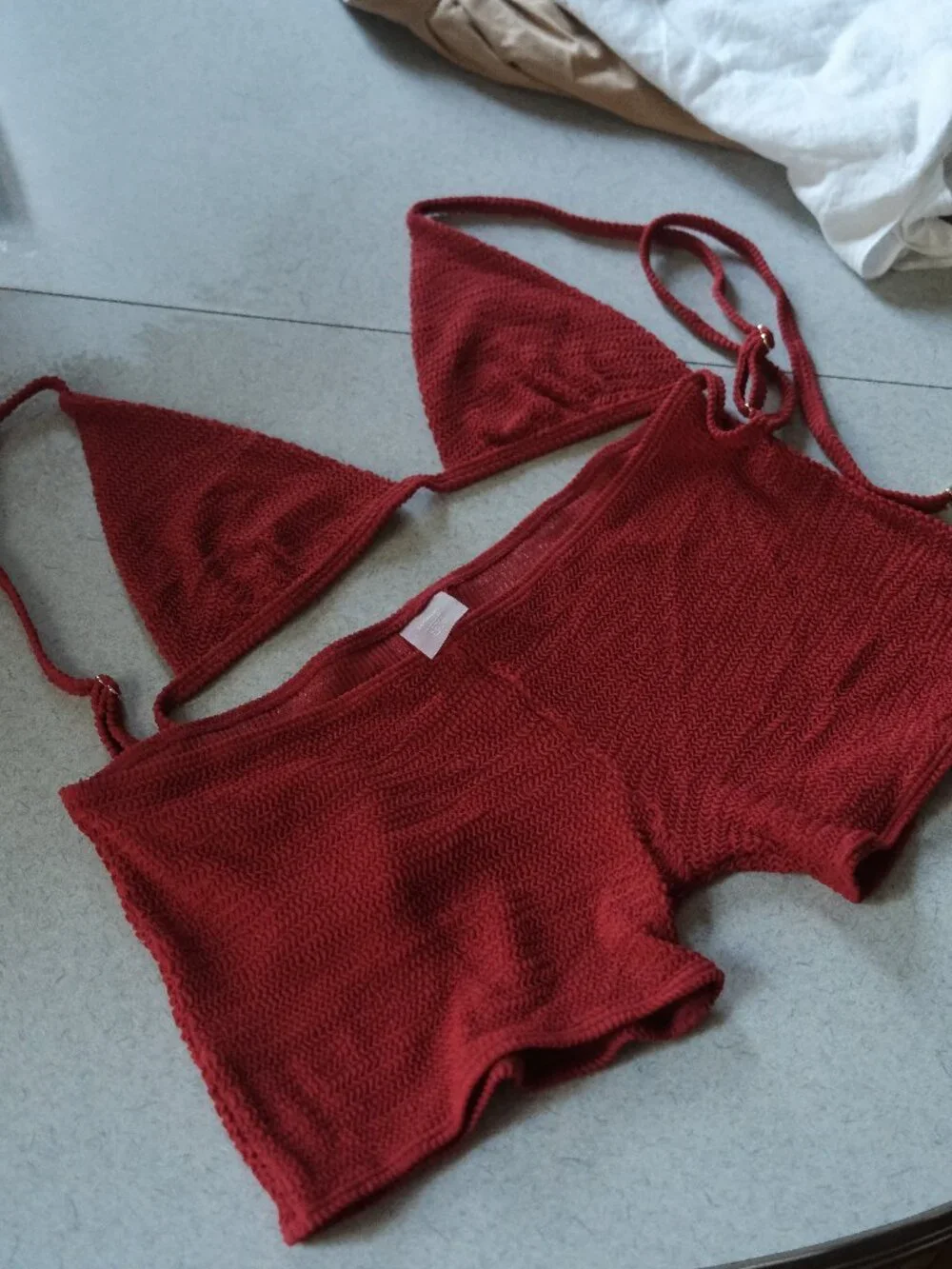 Monday Swimwear Crinkle Swimsuit